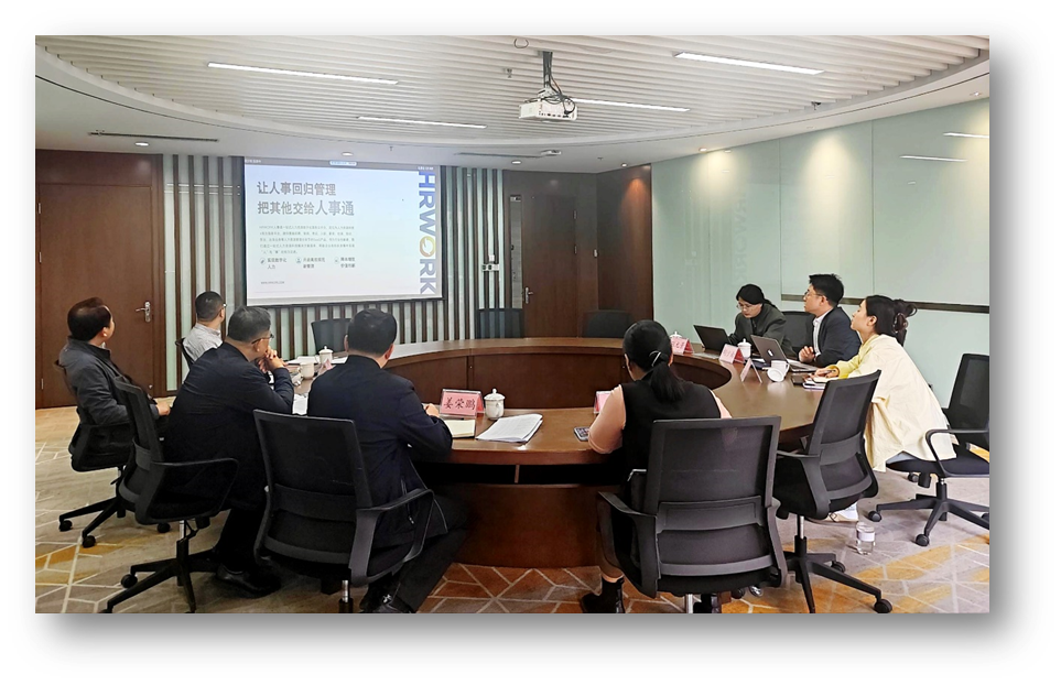 山东济南市人社局党组成员、副局长张维国一行莅临云生集团山东公司调研走访