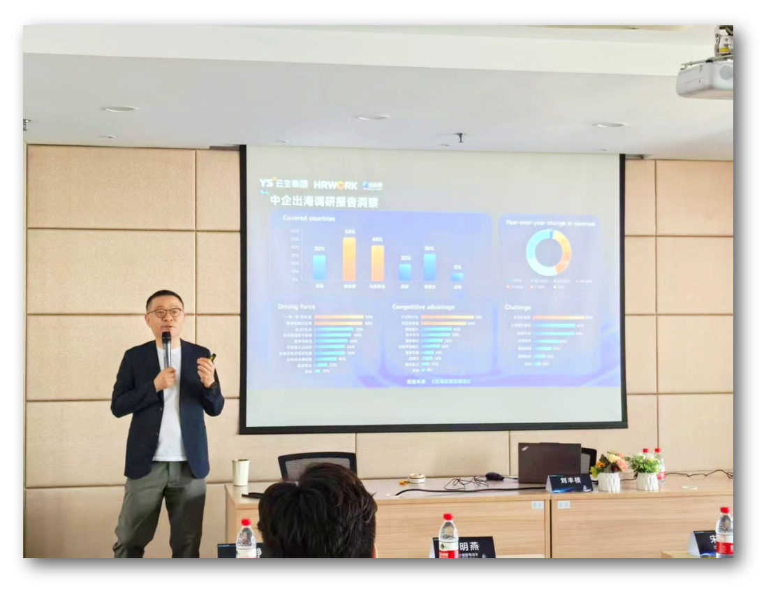 云生集团为苏州工业园区产业人才培训班授课，分享云生AI赋能企业出海