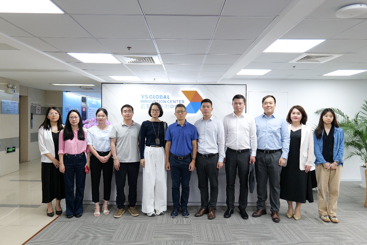 广州市白云区人力资源和社会保障局局长黄秉纲一行莅临云生全球创新中心调研走访